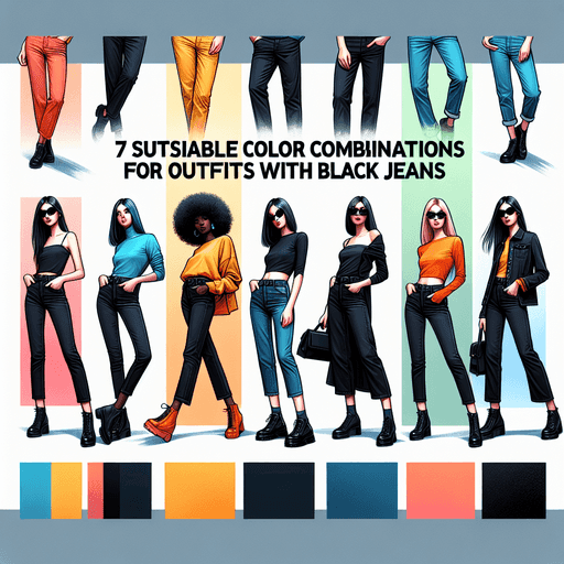 7 Kombinasi Warna Outfit yang Cocok dengan Celana Jeans Hitam